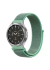 Watch 22mm Hasırlı Cırtcırtlı Kordon - Turkuaz1