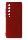 Xiaomi Mi 10 Kılıf First Silikon - Bordo