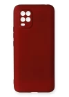 Xiaomi Mi 10 Lite Kılıf First Silikon - Bordo