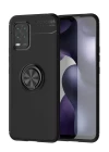 Xiaomi Mi 10 Lite Kılıf Range Yüzüklü Silikon - Siyah