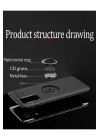 Xiaomi Mi 10 Lite Kılıf Range Yüzüklü Silikon - Siyah