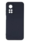 Xiaomi Mi 10T Kılıf Nano içi Kadife Silikon - Lacivert