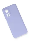 Xiaomi Mi 10T Kılıf Nano içi Kadife Silikon - Lila