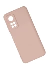 Xiaomi Mi 10T Kılıf Nano içi Kadife Silikon - Pudra