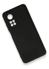 Xiaomi Mi 10T Kılıf Nano içi Kadife Silikon - Siyah