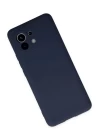 Xiaomi Mi 11 Kılıf Nano içi Kadife Silikon - Lacivert
