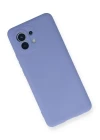 Xiaomi Mi 11 Kılıf Nano içi Kadife Silikon - Lila