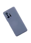 Xiaomi Mi 11T Pro Kılıf Nano içi Kadife Silikon - Gri