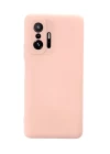 Xiaomi Mi 11T Pro Kılıf Nano içi Kadife Silikon - Pudra