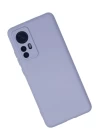 Xiaomi Mi 12 Kılıf Nano içi Kadife Silikon - Lila