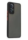 Xiaomi Mi 12 Lite Kılıf Montreal Silikon Kapak - Siyah