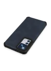 Xiaomi Mi 12T Kılıf Loop Deri Silikon - Lacivert