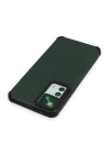 Xiaomi Mi 12T Kılıf Loop Deri Silikon - Yeşil