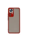 Xiaomi Mi 12T Pro Kılıf Montreal Silikon Kapak - Kırmızı