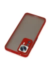 Xiaomi Mi 12T Pro Kılıf Montreal Silikon Kapak - Kırmızı