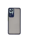 Xiaomi Mi 12T Pro Kılıf Montreal Silikon Kapak - Lacivert