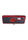 Xiaomi Mi 12T Pro Kılıf Montreal Yüzüklü Silikon Kapak - Kırmızı