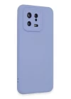 Xiaomi Mi 13 Kılıf Nano içi Kadife Silikon - Lila