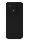 Xiaomi Mi 13 Kılıf Nano içi Kadife Silikon - Siyah