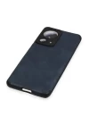 Xiaomi Mi 13 Lite Kılıf Loop Deri Silikon - Lacivert