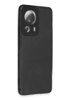 Xiaomi Mi 13 Lite Kılıf Loop Deri Silikon - Siyah
