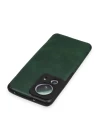 Xiaomi Mi 13 Lite Kılıf Loop Deri Silikon - Yeşil
