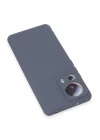 Xiaomi Mi 13 Lite Kılıf Nano içi Kadife Silikon - Gri