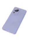 Xiaomi Mi 13 Lite Kılıf Nano içi Kadife Silikon - Lila