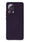 Xiaomi Mi 13 Lite Kılıf Nano içi Kadife Silikon - Mor