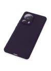 Xiaomi Mi 13 Lite Kılıf Nano içi Kadife Silikon - Mor