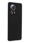 Xiaomi Mi 13 Lite Kılıf Nano içi Kadife Silikon - Siyah