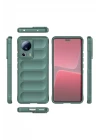 Xiaomi Mi 13 Lite Kılıf Optimum Silikon - Koyu Yeşil