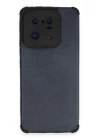 Xiaomi Mi 13 Pro Kılıf Loop Deri Silikon - Lacivert