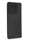 Xiaomi Mi 13 Pro Kılıf Loop Deri Silikon - Siyah