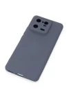 Xiaomi Mi 13 Pro Kılıf Nano içi Kadife Silikon - Gri