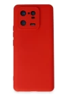 Xiaomi Mi 13 Pro Kılıf Nano içi Kadife Silikon - Kırmızı