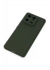 Xiaomi Mi 13 Pro Kılıf Nano içi Kadife Silikon - Koyu Yeşil