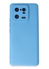 Xiaomi Mi 13 Pro Kılıf Nano içi Kadife Silikon - Mavi