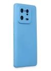 Xiaomi Mi 13 Pro Kılıf Nano içi Kadife Silikon - Mavi