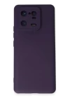 Xiaomi Mi 13 Pro Kılıf Nano içi Kadife Silikon - Mor