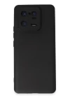 Xiaomi Mi 13 Pro Kılıf Nano içi Kadife Silikon - Siyah