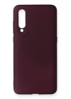 Xiaomi Mi 9 Kılıf First Silikon - Mürdüm