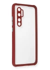 Xiaomi Mi Note 10 Lite Kılıf Miami Şeffaf Silikon - Fuşya