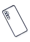 Xiaomi Mi Note 10 Lite Kılıf Miami Şeffaf Silikon - Gri