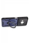 Xiaomi Poco C61 Kılıf Joy Lens Standlı Kapak - Siyah