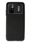 Xiaomi Poco M4 Pro 4G Kılıf First Silikon - Siyah