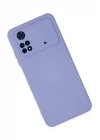 Xiaomi Poco M4 Pro 4G Kılıf Nano içi Kadife Silikon - Lila