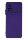 Xiaomi Poco M4 Pro 4G Kılıf Nano içi Kadife Silikon - Mor