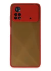 Xiaomi Poco X4 Pro 5G Kılıf Montreal Silikon Kapak - Kırmızı