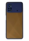 Xiaomi Poco X4 Pro 5G Kılıf Montreal Silikon Kapak - Lacivert